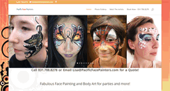 Desktop Screenshot of pacificfacepainters.com
